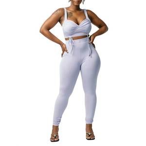 NEW HOT & DELICIOUS sleeveless pant set in lavender